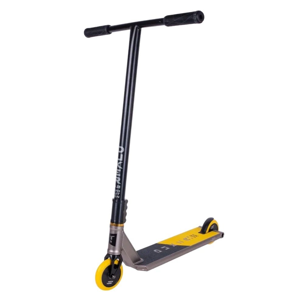Самокат TechTeam Duker 4.0 Grey/Yellow